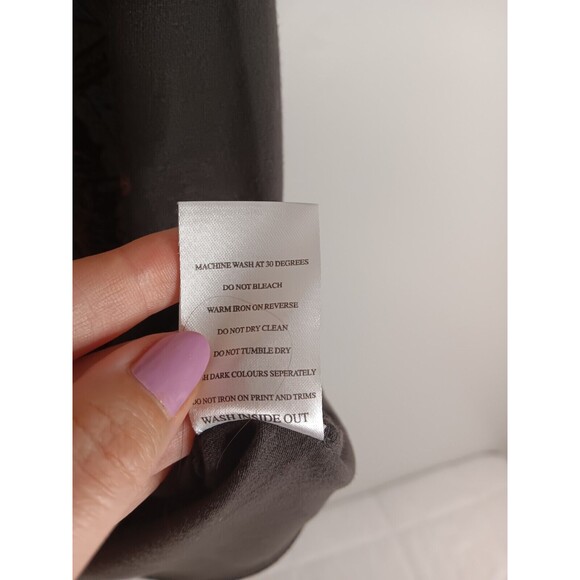 Guns And Roses Womens Short Sleeve T-Shirt Brown Sz XL Civil War Amplified - Picture 4 of 5